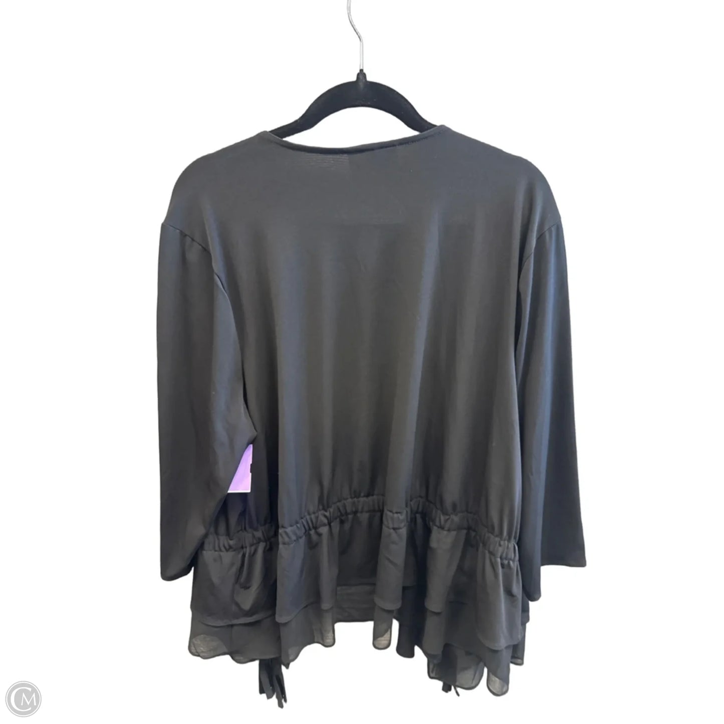 Cardigan By Lane Bryant In Black, Size: 3x