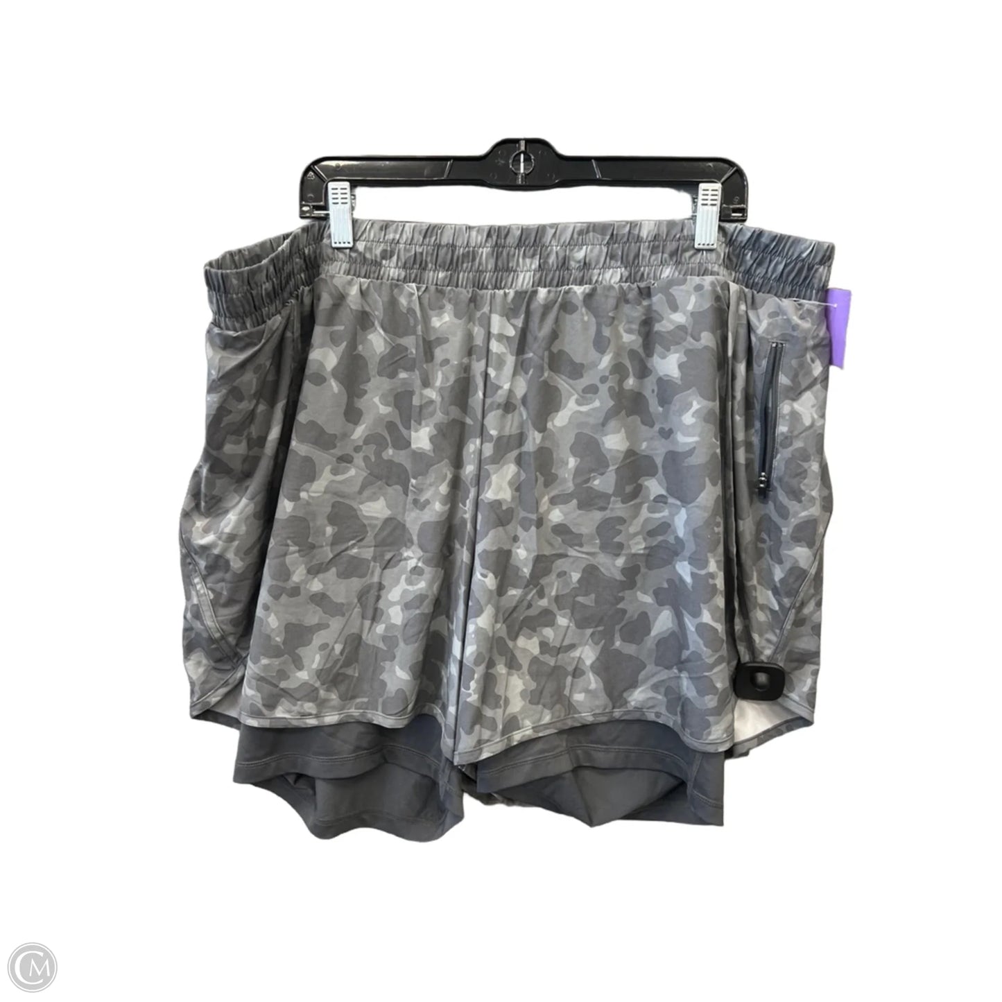 Athletic Shorts By Ideology In Camouflage Print, Size: 3x