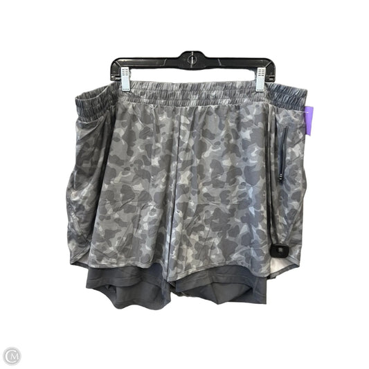 Athletic Shorts By Ideology In Camouflage Print, Size: 3x