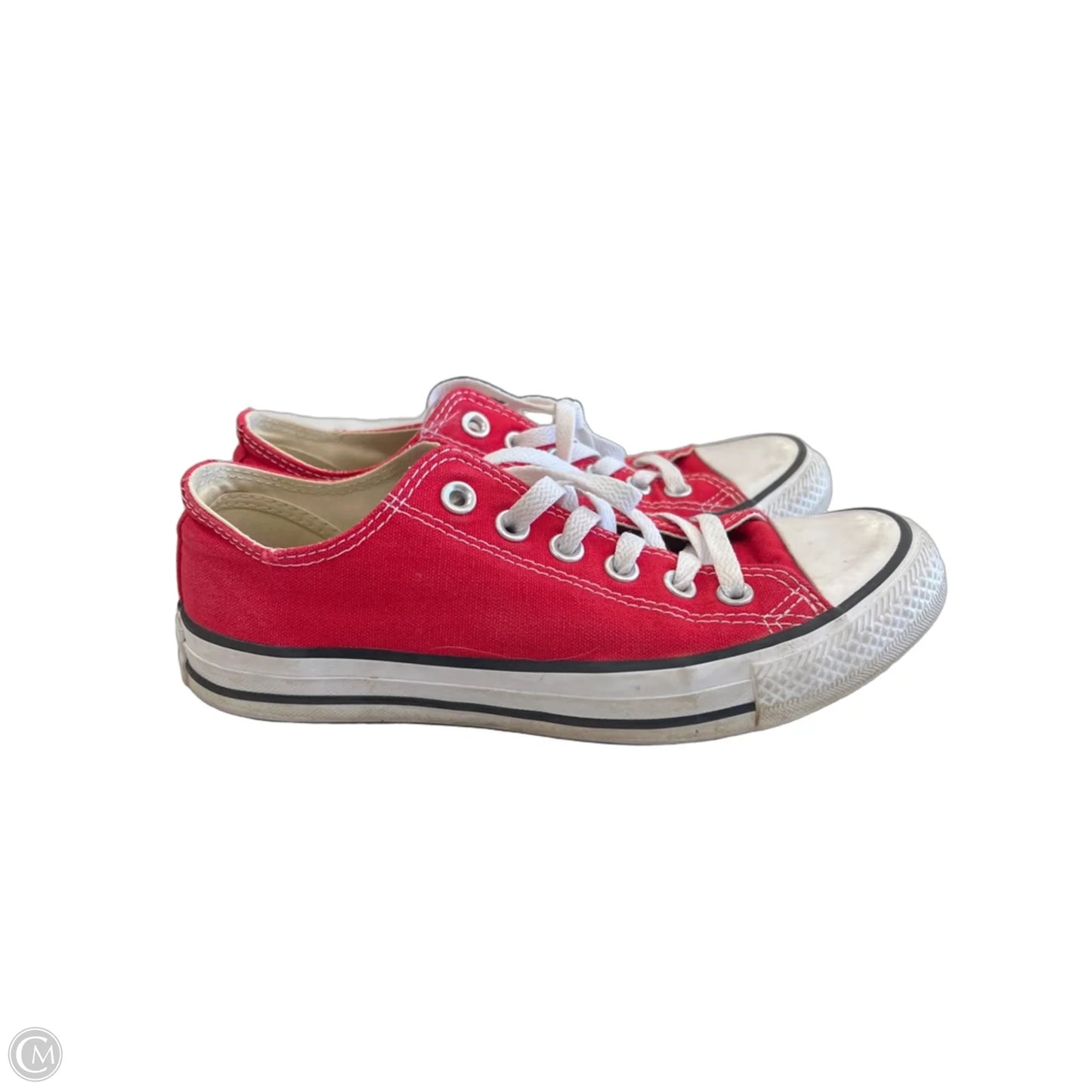 Shoes Sneakers By Converse In Red, Size: 7