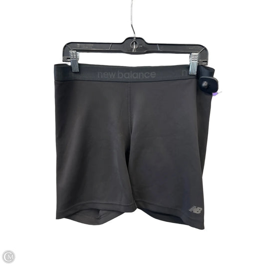 Athletic Shorts By New Balance In Black, Size: L