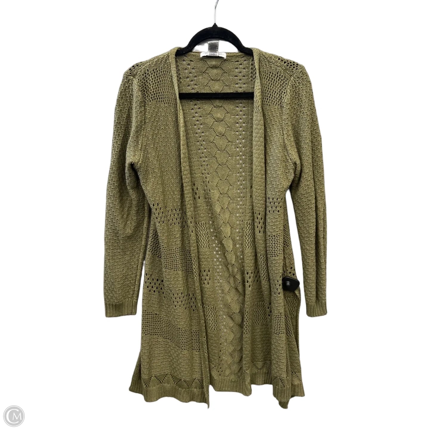 Cardigan By Cme In Green, Size: M