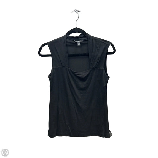 Top Sleeveless By Banana Republic In Black, Size: S