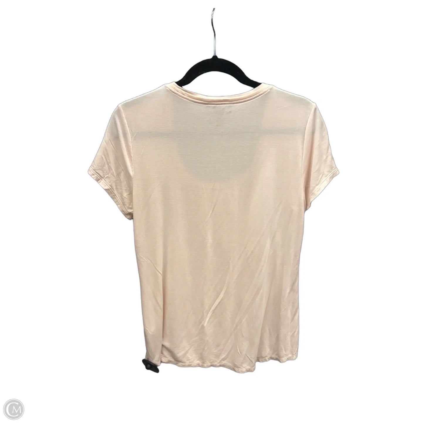 Top Short Sleeve By White House Black Market In Pink, Size: M