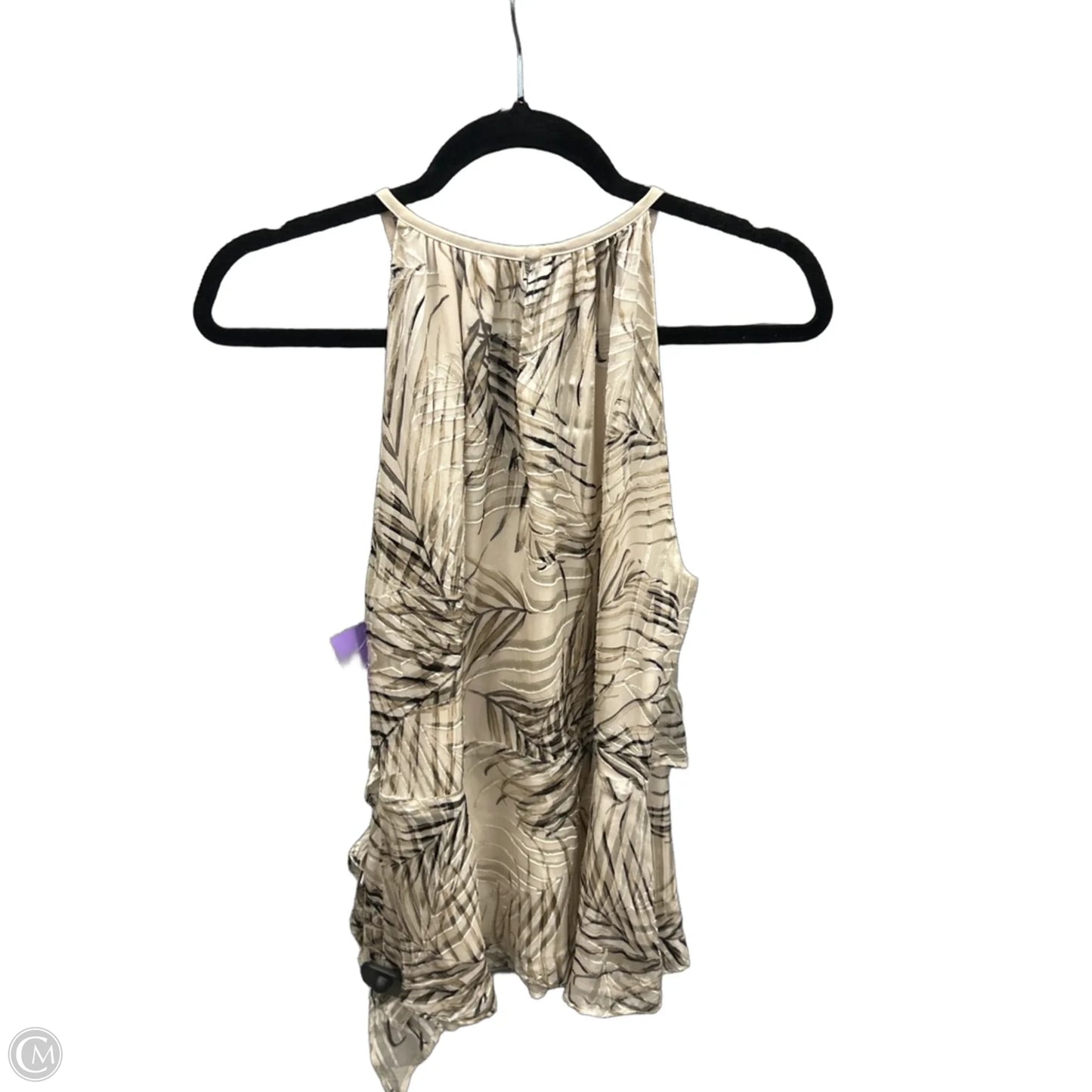 Top Sleeveless By White House Black Market In Tan, Size: M
