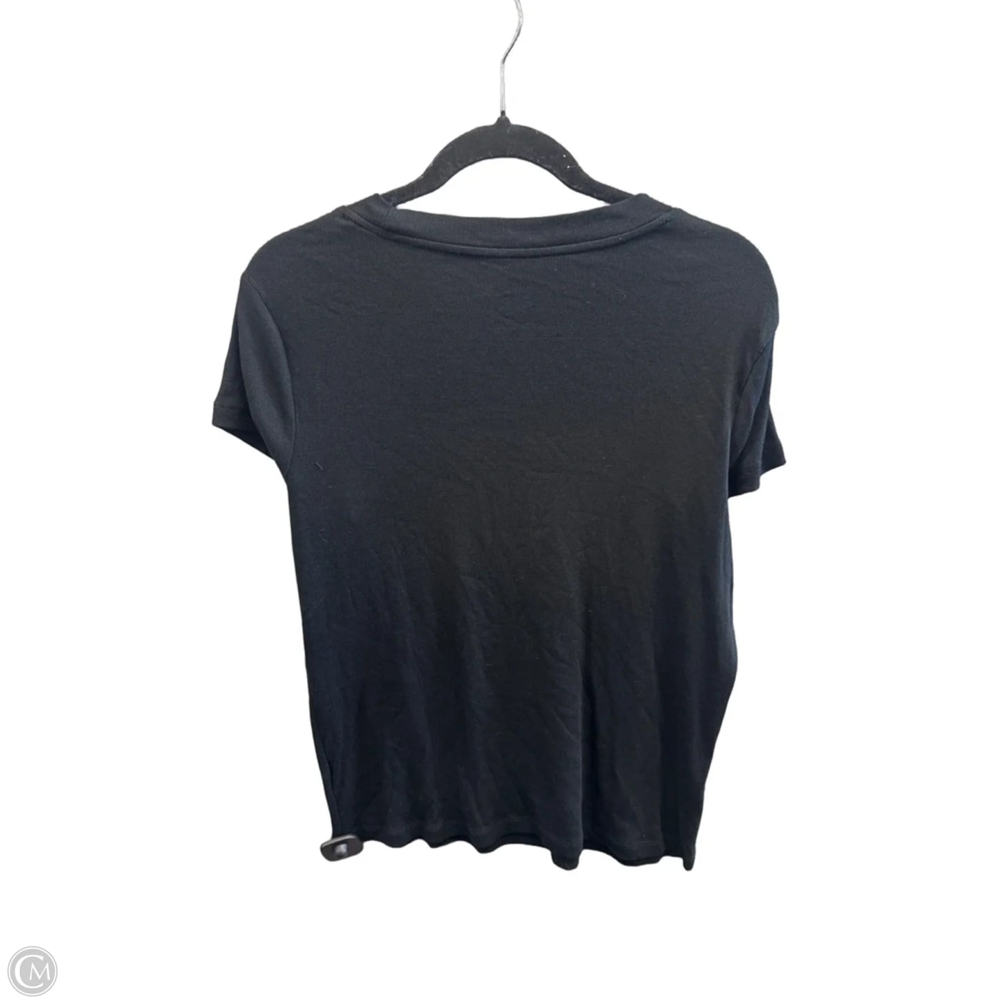 Top Short Sleeve By A New Day In Black, Size: Xl