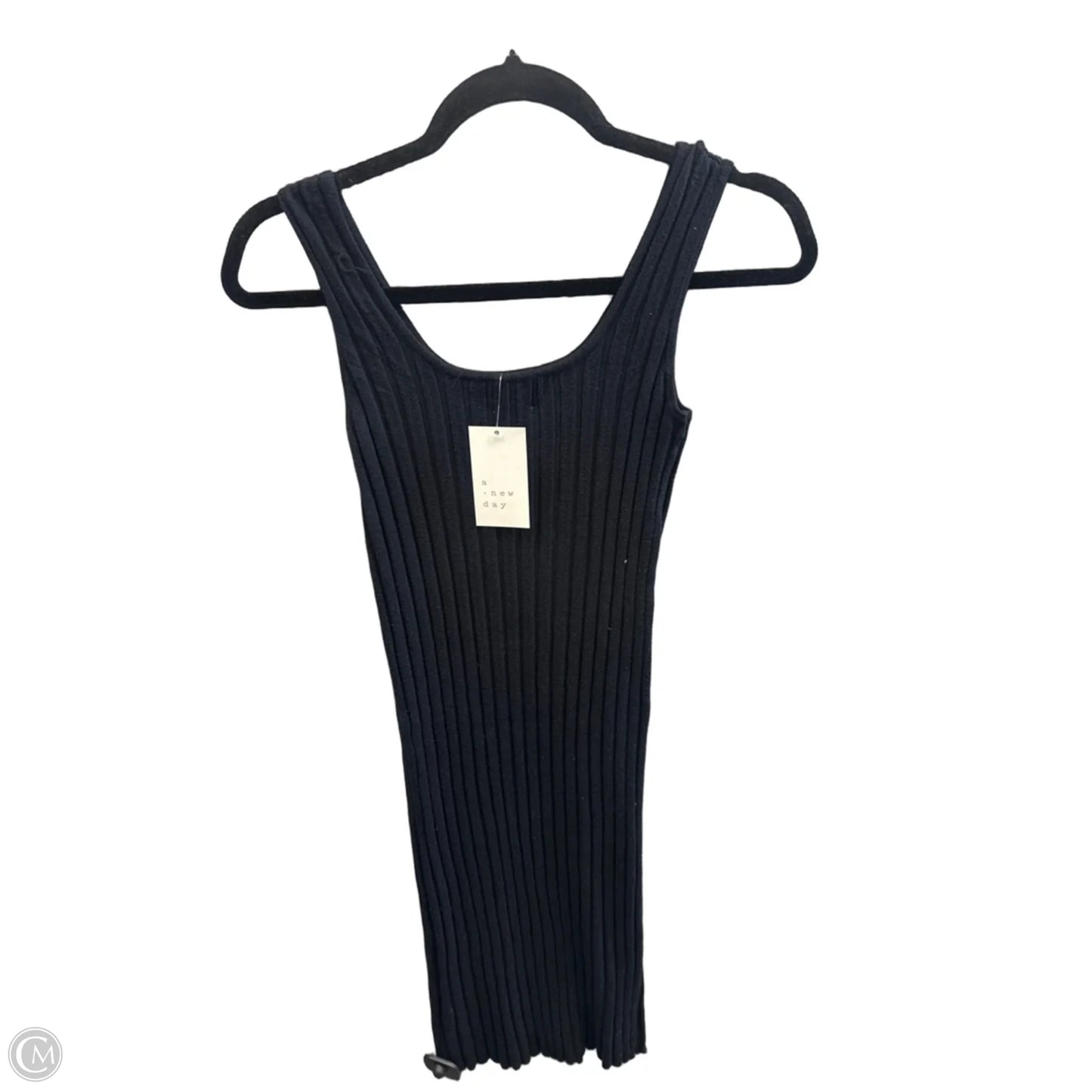 Dress Casual Midi By A New Day In Black, Size: S