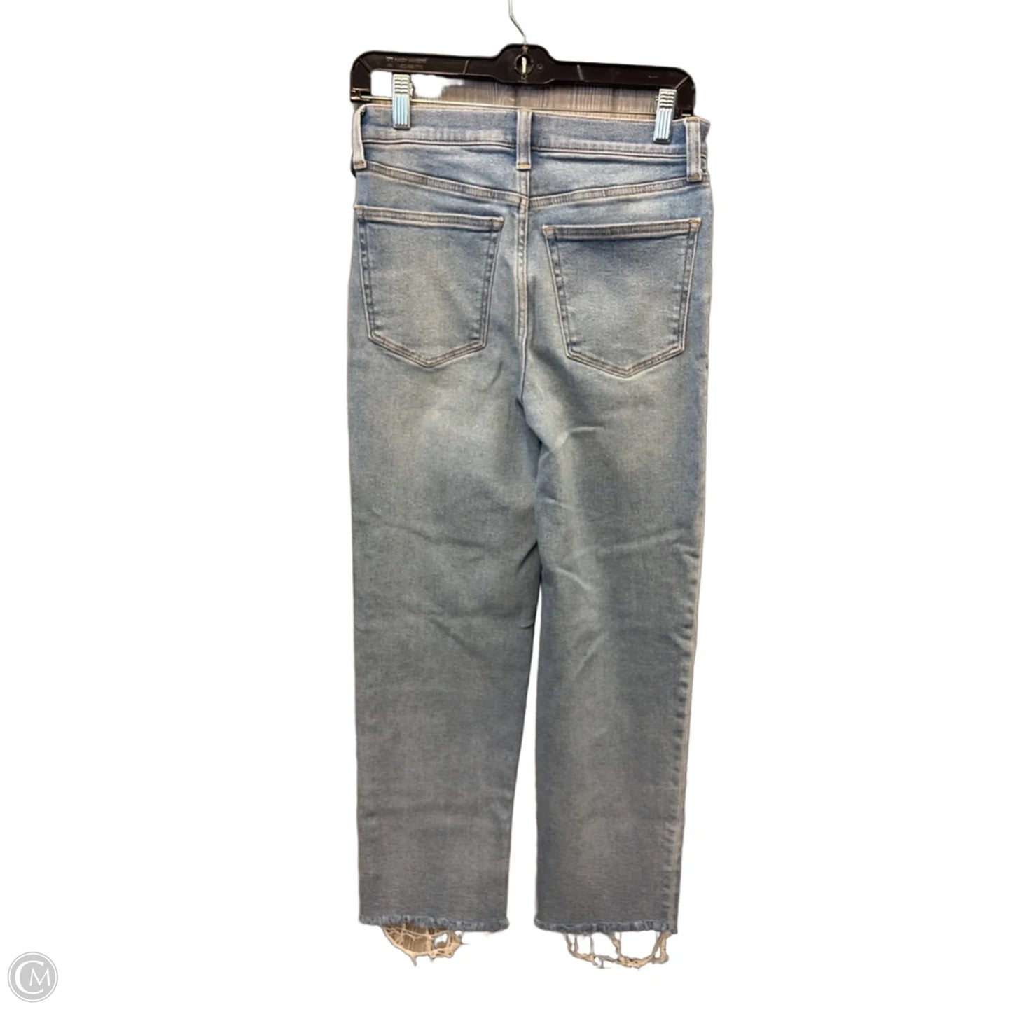 Jeans Straight By J. Crew In Blue Denim, Size: 4