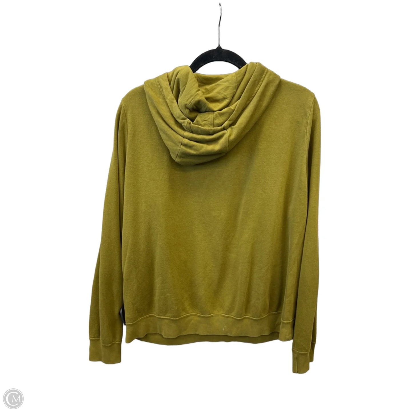 Athletic Top Long Sleeve Hoodie By Nike Apparel In Green, Size: L