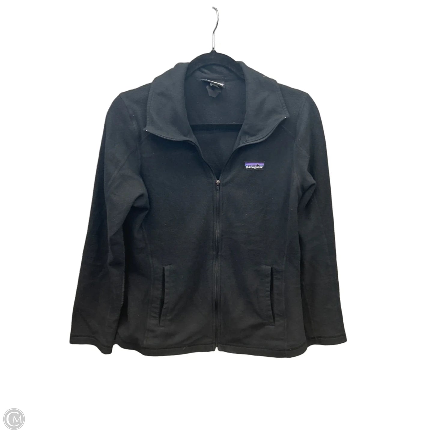 Jacket Fleece By Patagonia In Black, Size: M