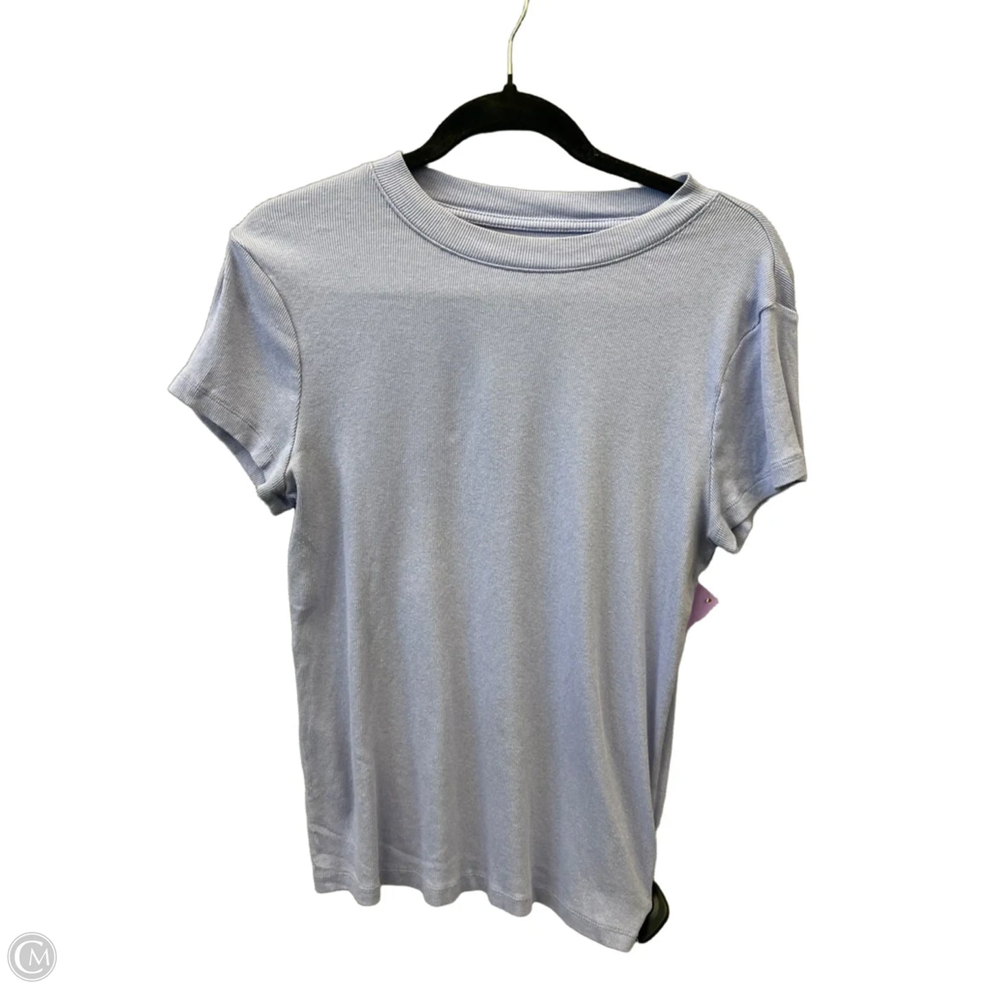 Top Short Sleeve Basic By A New Day In Purple, Size: L