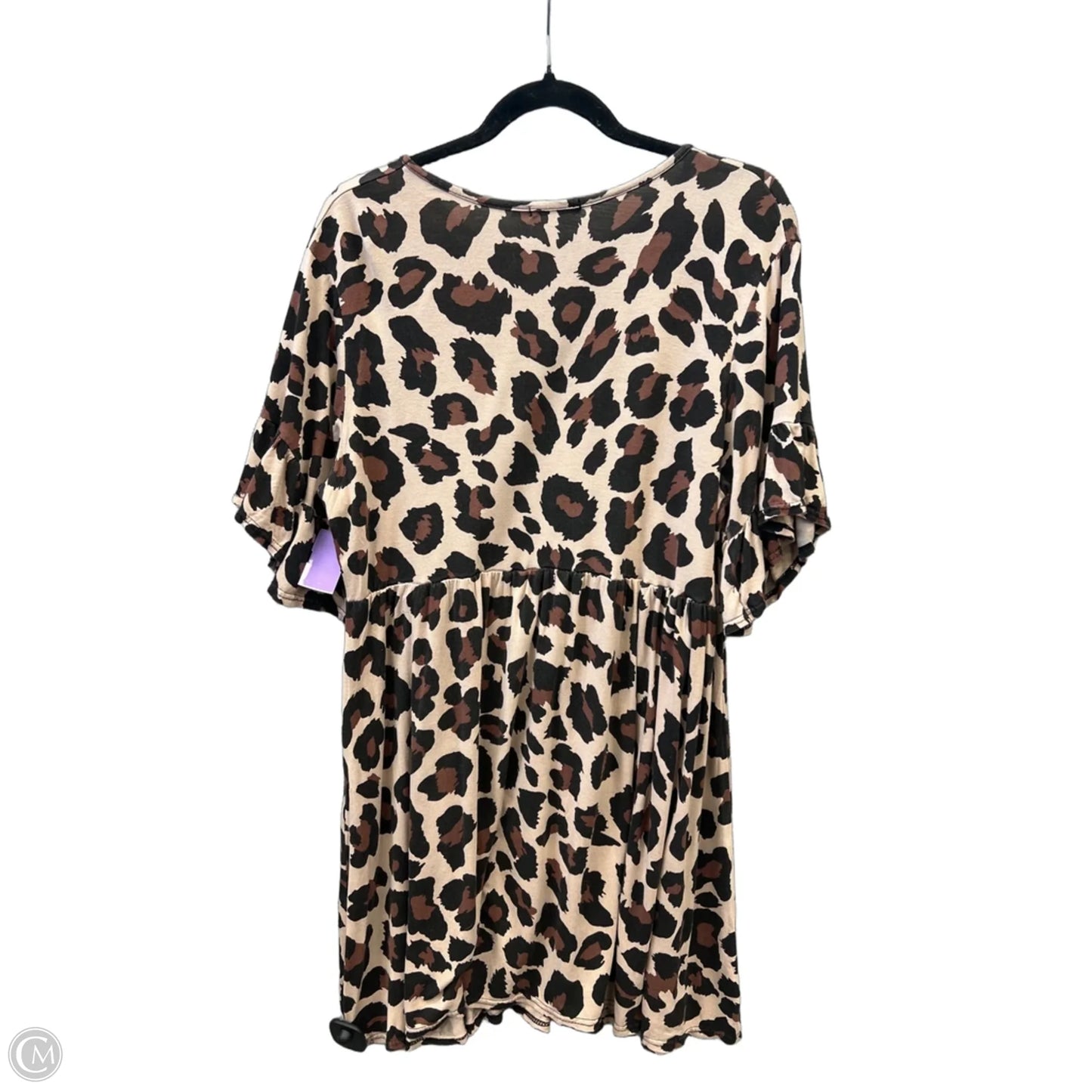 Dress Casual Midi By Boohoo Boutique In Animal Print, Size: M