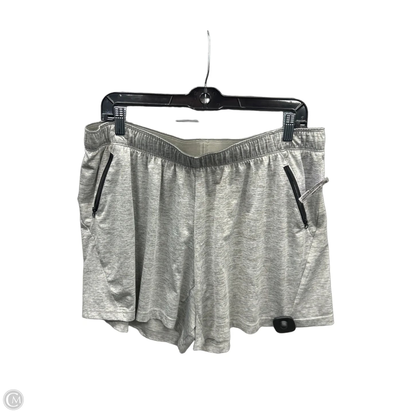 Athletic Shorts By Clothes Mentor In Grey, Size: Xl