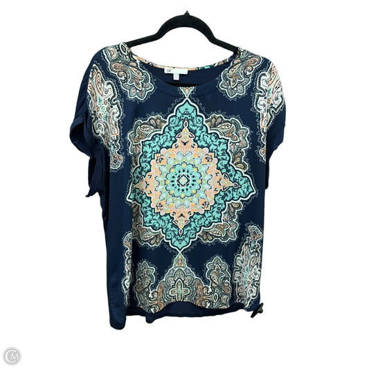 Top Short Sleeve By Dr2 In Navy, Size: Xl