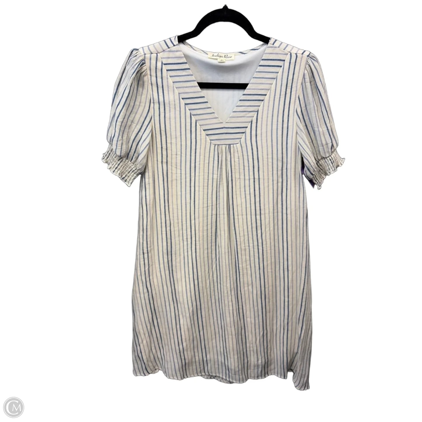 Dress Casual Midi By Indigo Rose In Striped Pattern, Size: S