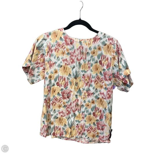 Top Short Sleeve By Clothes Mentor In Multi-colored, Size: S