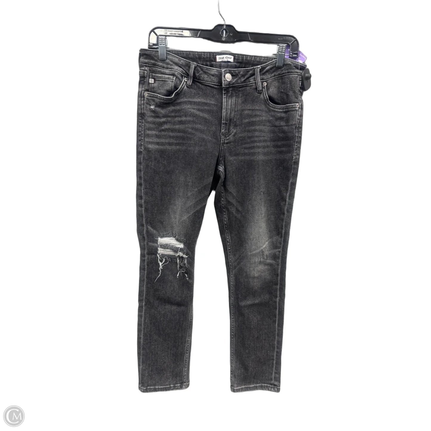 Jeans Skinny By Dear John In Black Denim, Size: 6