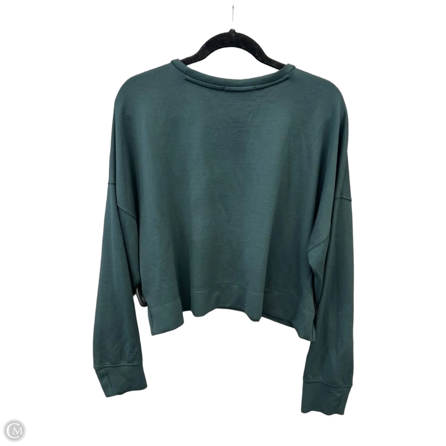 Top Long Sleeve By Happily Grey In Green, Size: Xl