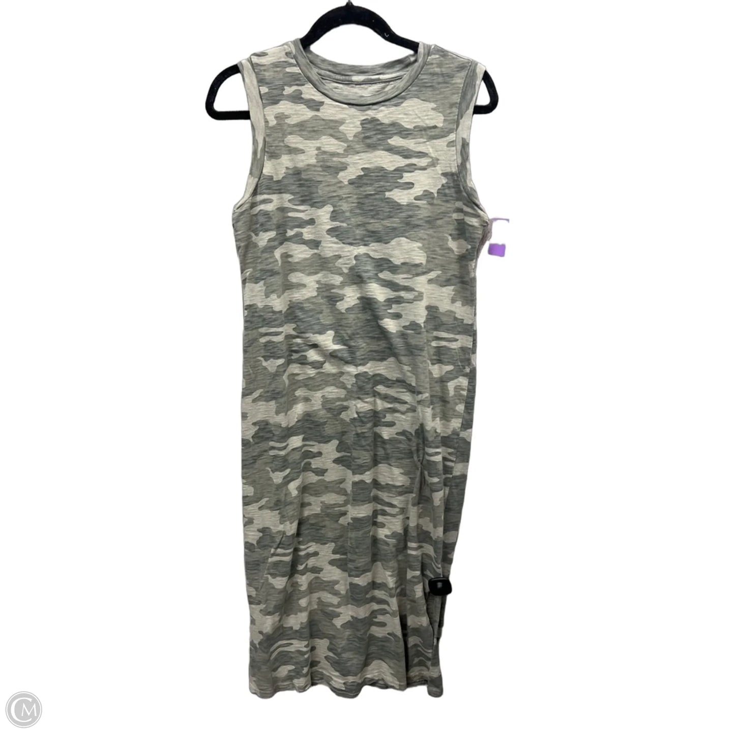 Dress Casual Midi By Universal Thread In Camouflage Print, Size: S