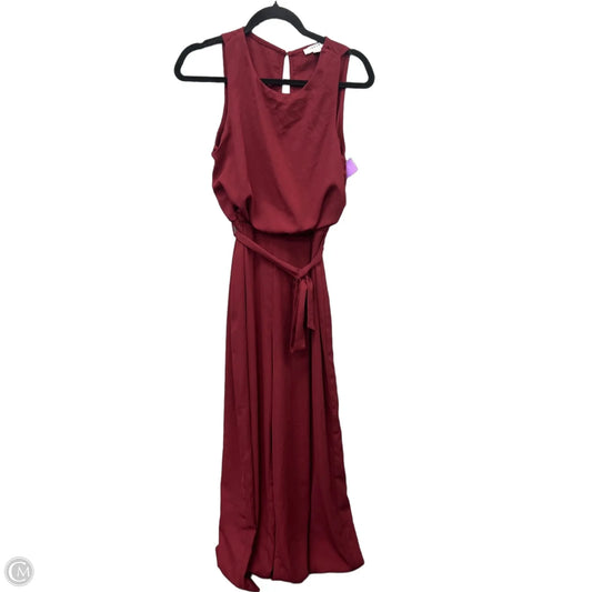 Jumpsuit By Favlux In Red, Size: S