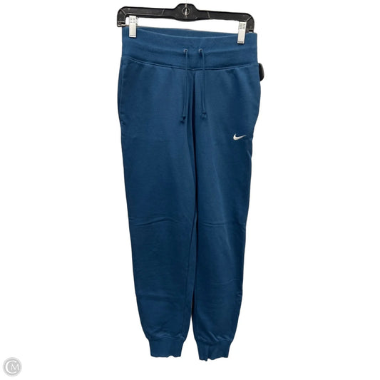 Athletic Pants By Nike Apparel In Blue, Size: S
