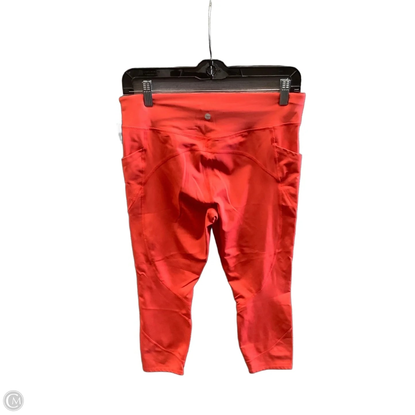 Athletic Leggings By Avia In Orange, Size: M