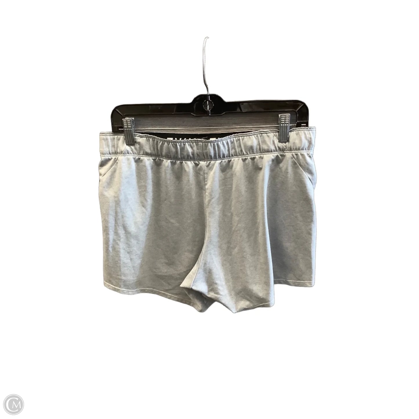 Athletic Shorts By Nike Apparel In Black & Grey, Size: M