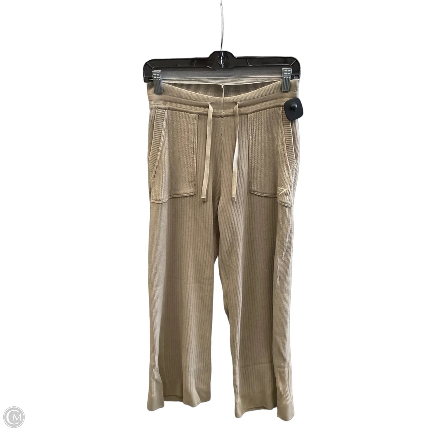 Athletic Pants By Gym Shark In Taupe, Size: S