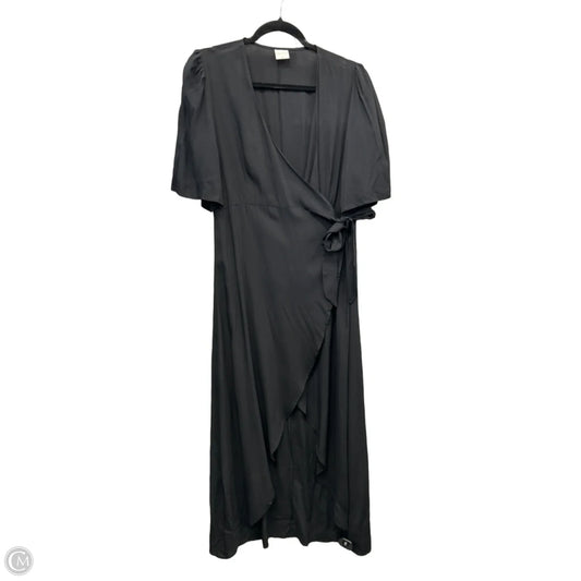 Dress Casual Midi By Clothes Mentor In Black, Size: M
