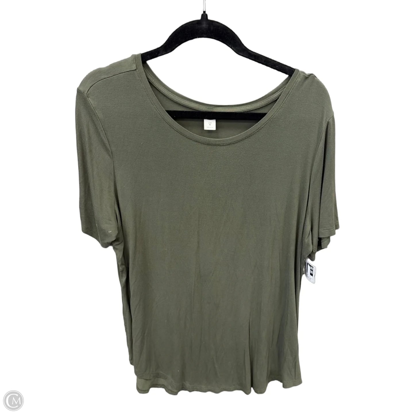 Tunic Short Sleeve By Old Navy In Green, Size: Xl