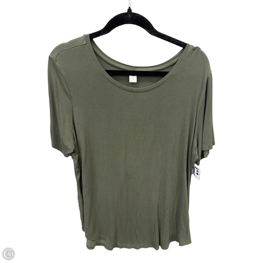 Tunic Short Sleeve By Old Navy In Green, Size: Xl