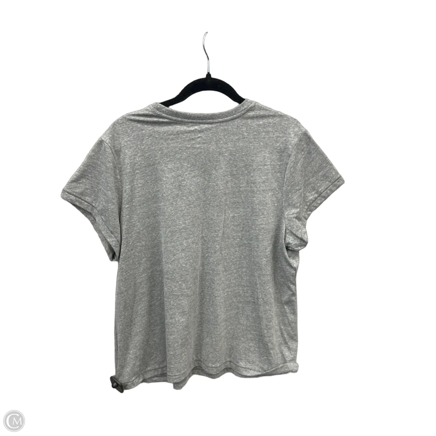 Top Short Sleeve Basic By Universal Thread In Grey, Size: Xxl