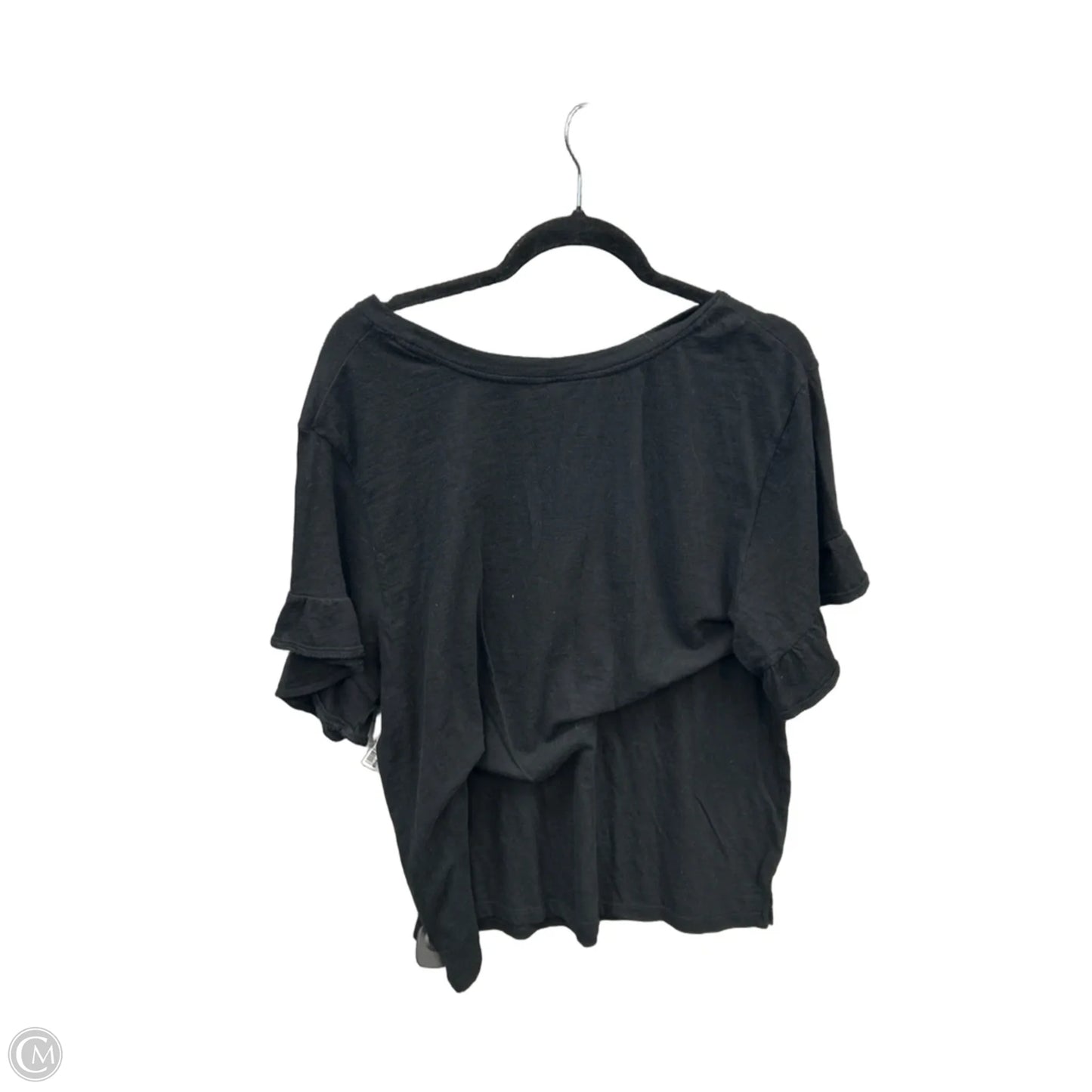 Top Short Sleeve Basic By Old Navy In Black, Size: Xl