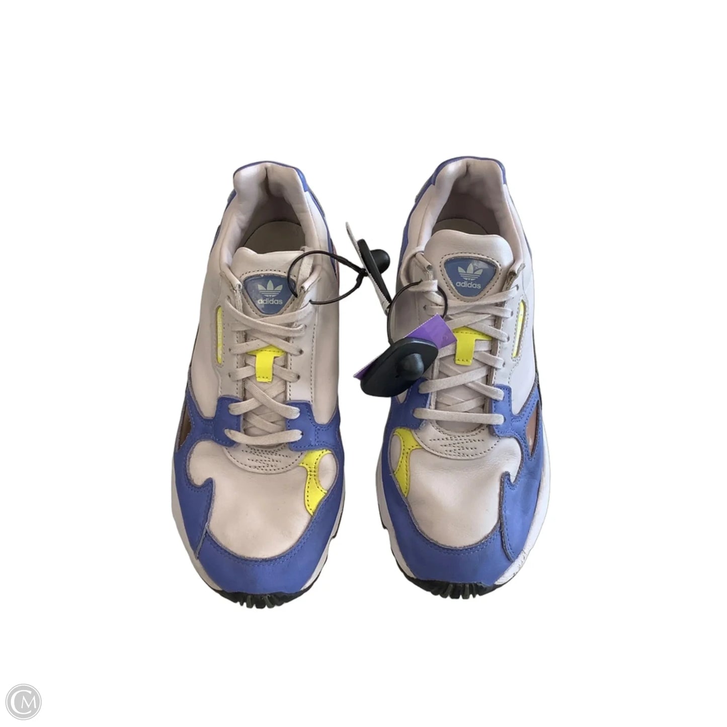 Shoes Athletic By Adidas In Blue & Grey, Size: 10
