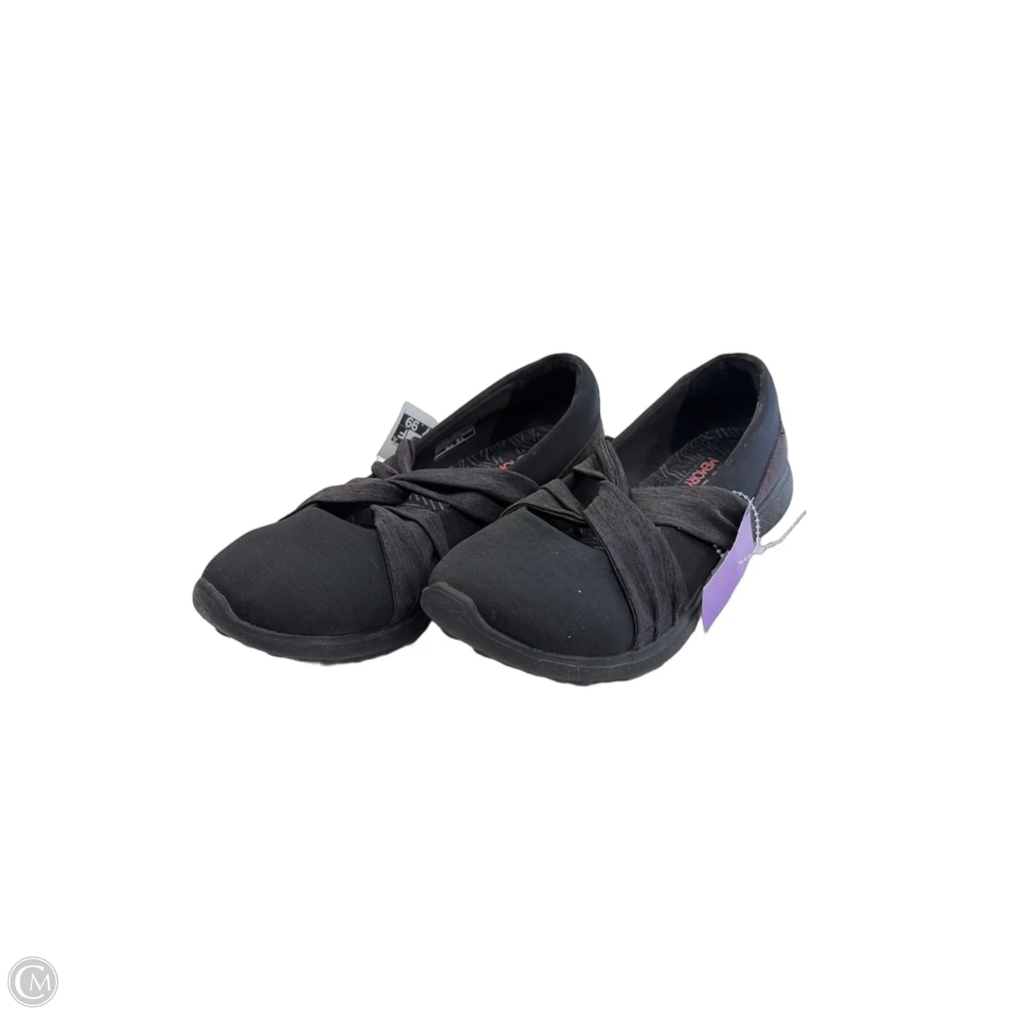 Shoes Flats By Skechers In Black, Size: 7.5
