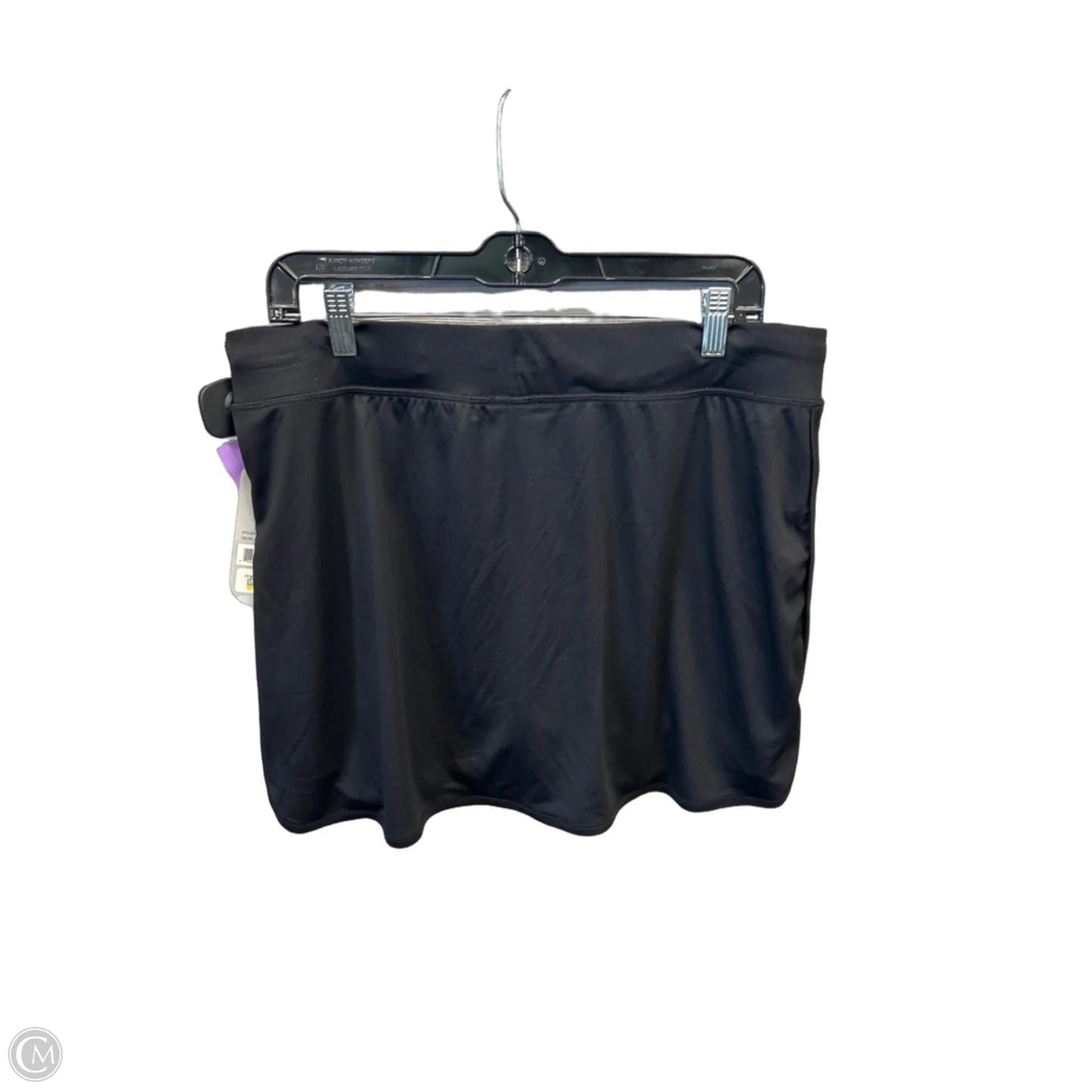 Athletic Skirt By Exertek In Black, Size: 1x