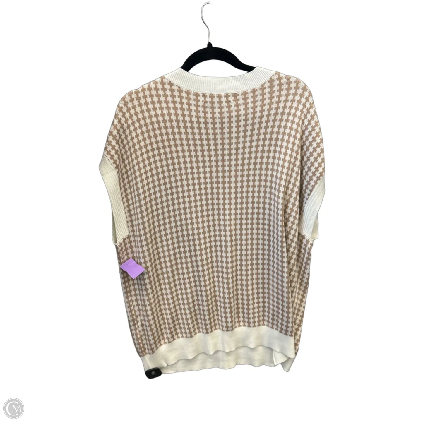 Sweater Short Sleeve By Dokotoo In Brown, Size: 2x