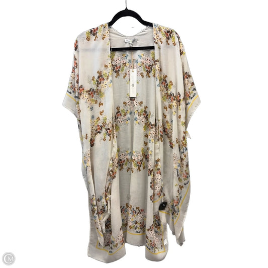 Kimono By Woven Heart In Cream, Size: Osfm