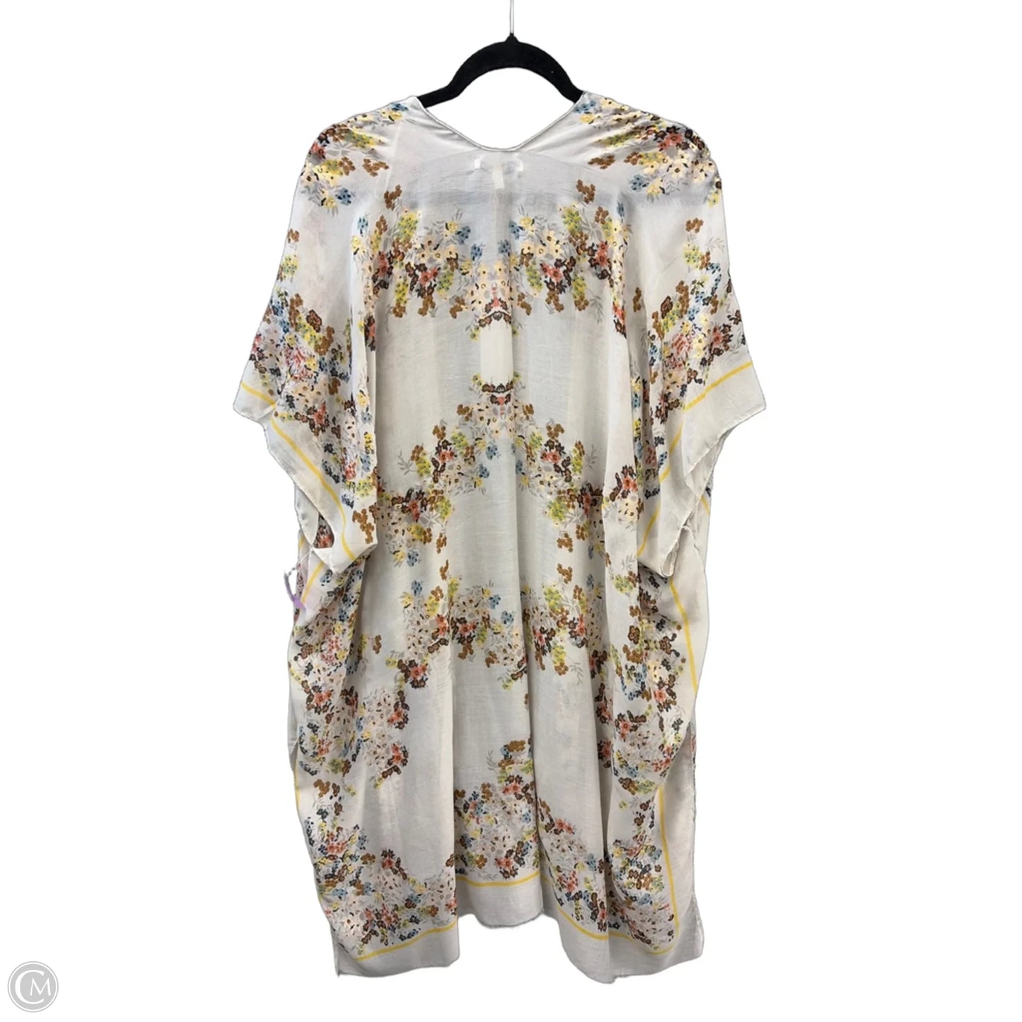 Kimono By Woven Heart In Cream, Size: Osfm