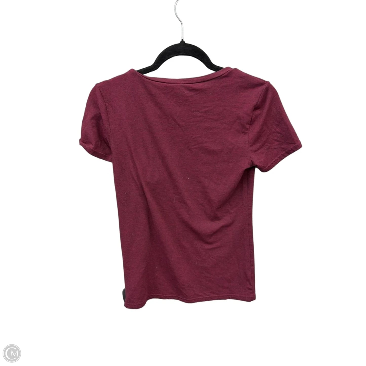 Top Short Sleeve By Divided In Red, Size: S