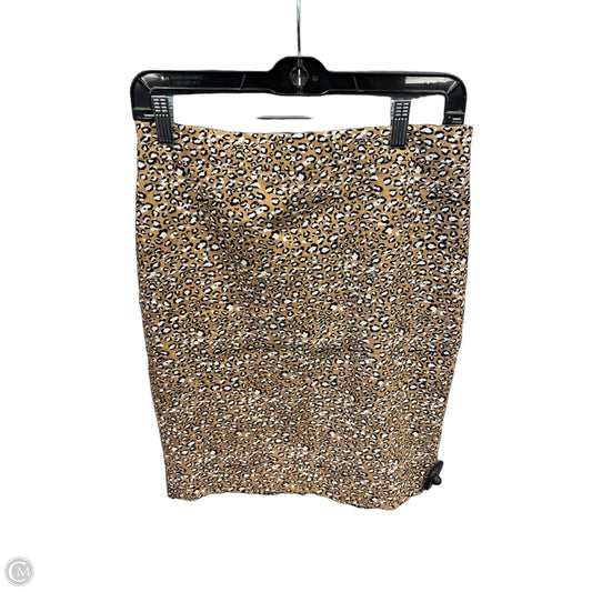 Skirt Midi By J. Crew In Animal Print, Size: 2