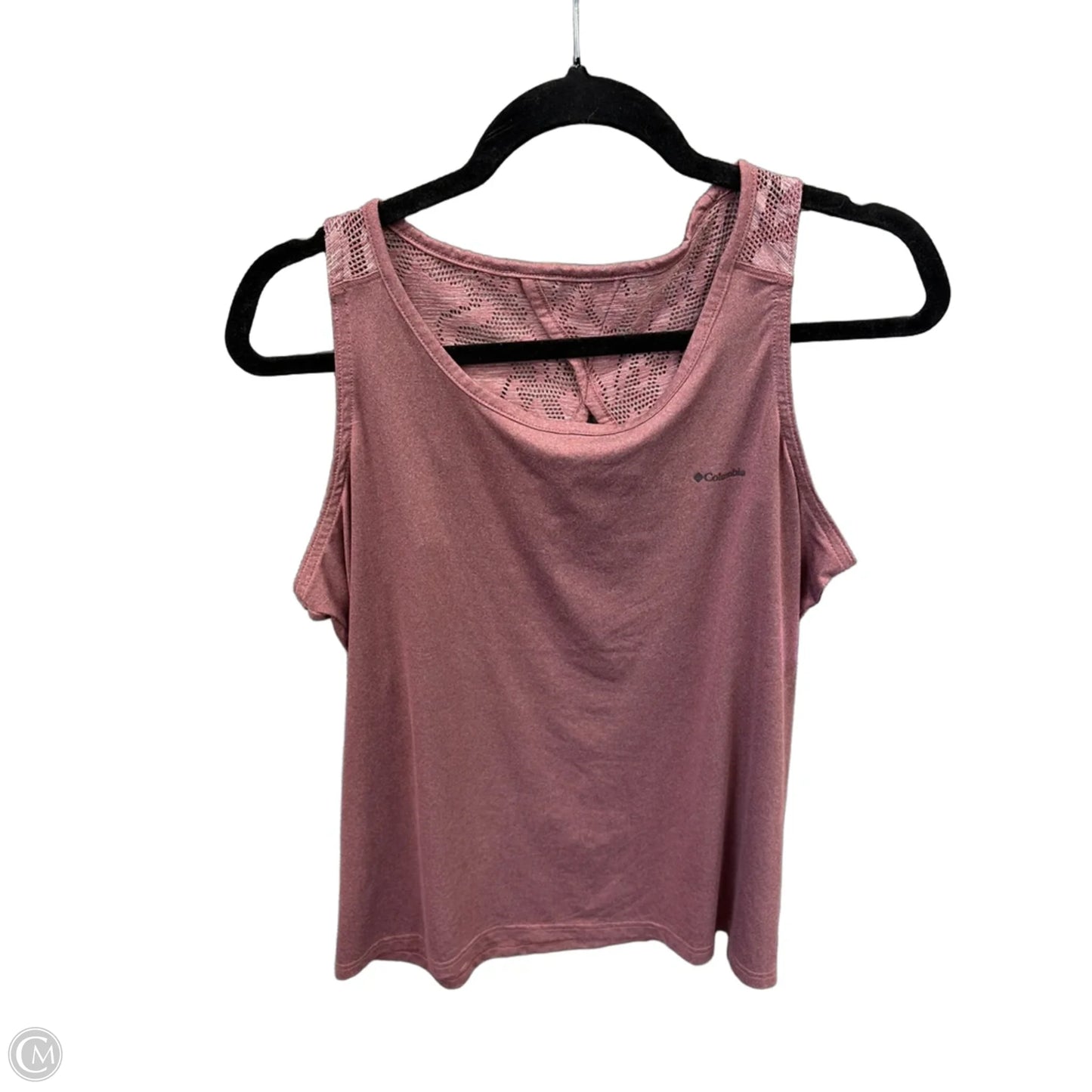 Athletic Tank Top By Columbia In Pink, Size: Xl