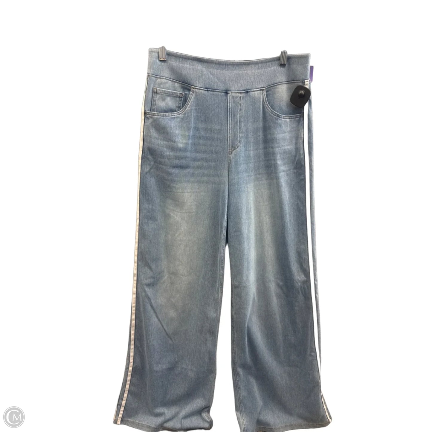 Jeans Wide Leg By Halara In Blue Denim, Size: 8