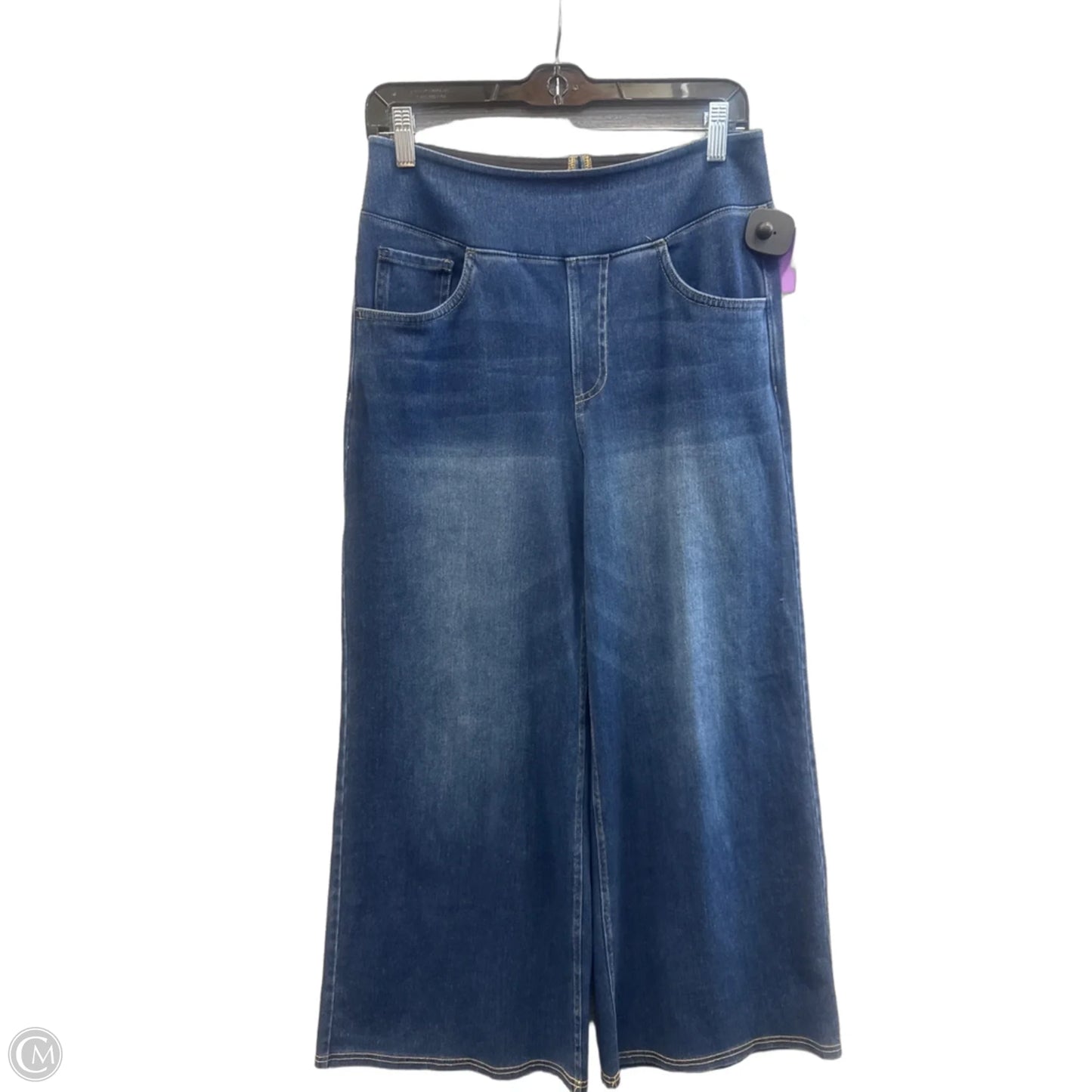 Jeans Wide Leg By Halara In Blue Denim, Size: 8