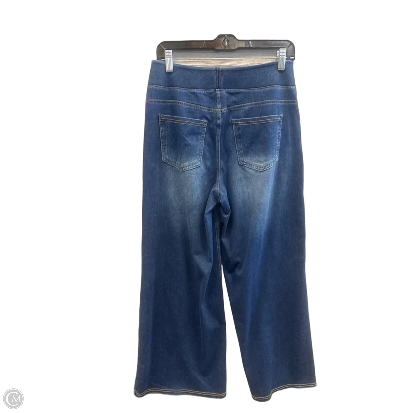 Jeans Wide Leg By Halara In Blue Denim, Size: 8