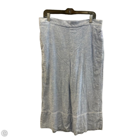 Pants Wide Leg By Banana Republic In Blue, Size: 12