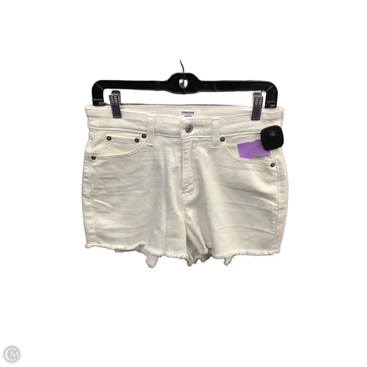 Shorts By Denizen By Levis In White Denim, Size: 8