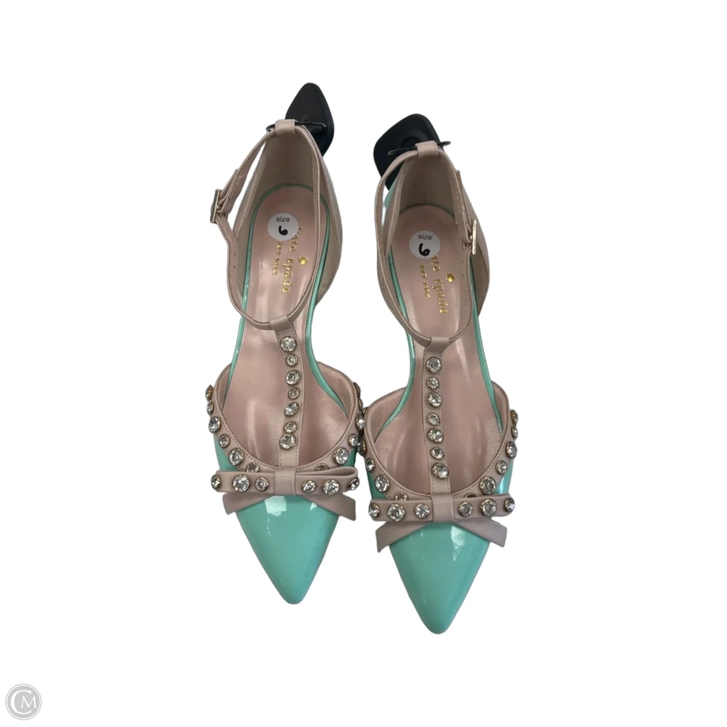 Shoes Designer By Kate Spade In Teal, Size: 6