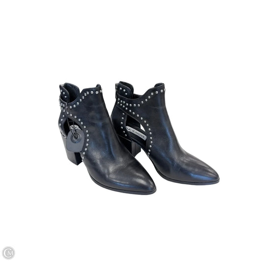 Boots Ankle Heels By Steve Madden In Black, Size: 7