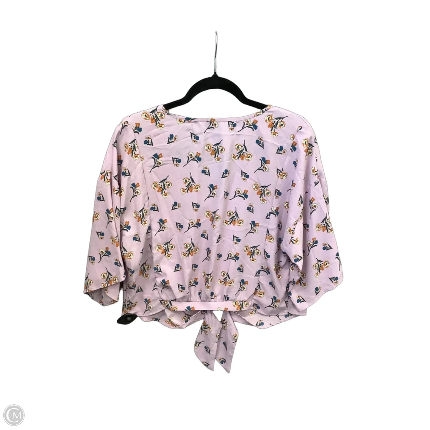 Top Short Sleeve By Clothes Mentor In Purple, Size: M